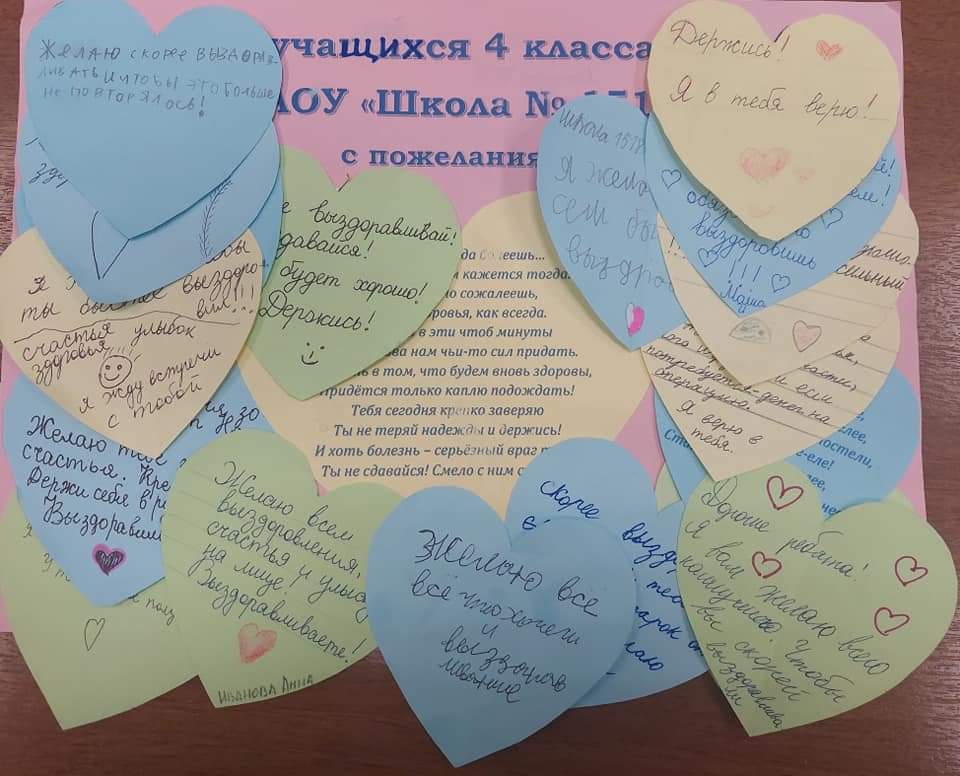 Школьники из Останкина помогли пациентам детской больницы